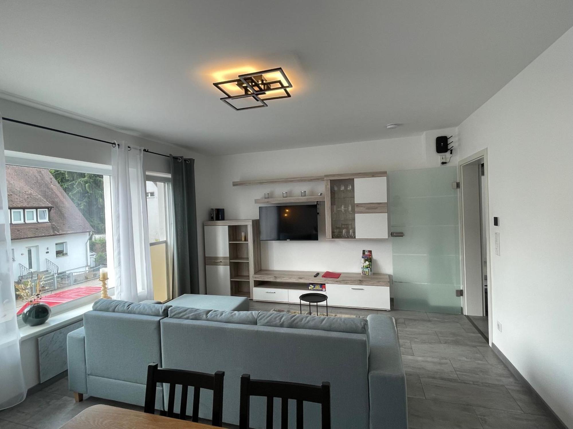 Messe- Und Ferienwohnung Feucht Buitenkant foto